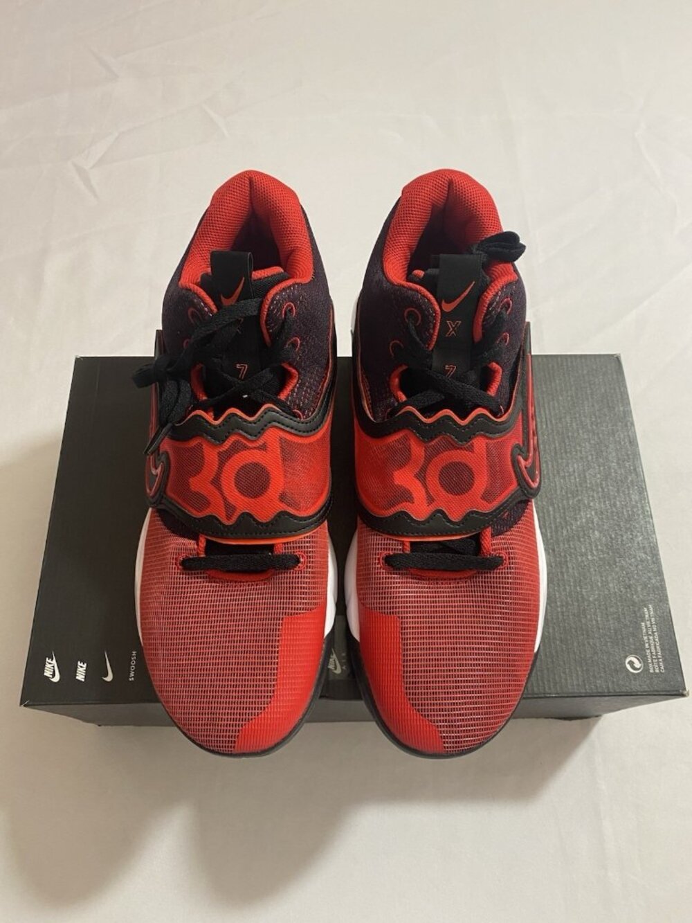 New Mens Size 14 - Nike KD Trey 5 X University Red Black DD9538 006 - Picture 2 of 10